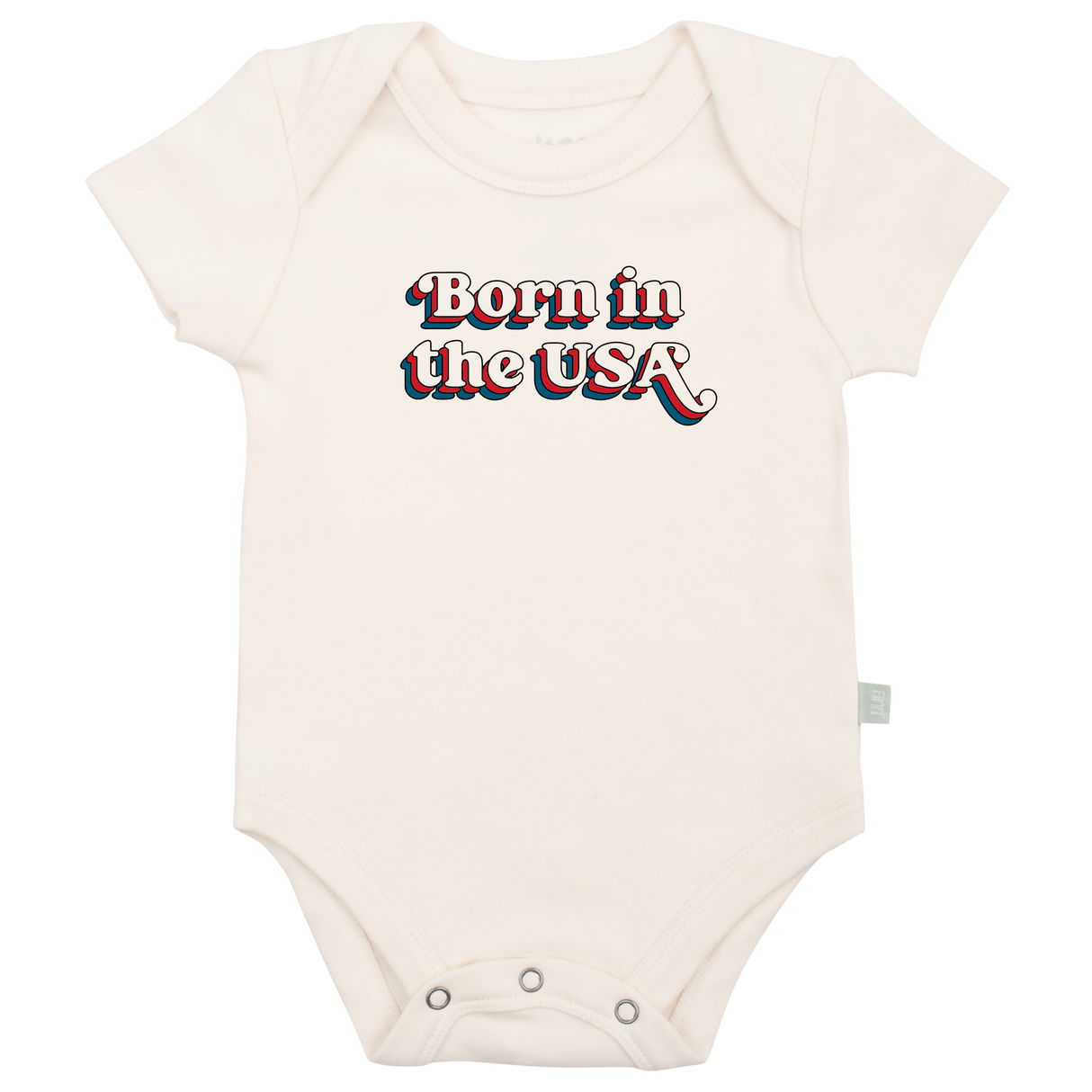 graphic bodysuit | born in the usa - HoneyBug 