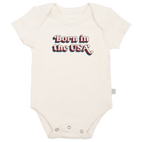 graphic bodysuit | born in the usa - HoneyBug 