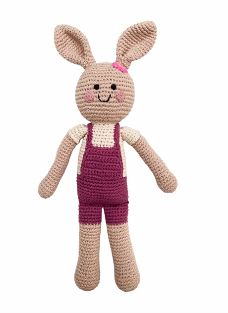 Plush Bunny Rattle