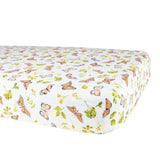 Butterfly Oh So Soft Muslin Crib Sheet - HoneyBug 