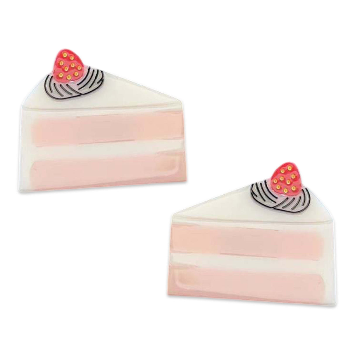 Cake Hair Clip Set - HoneyBug 