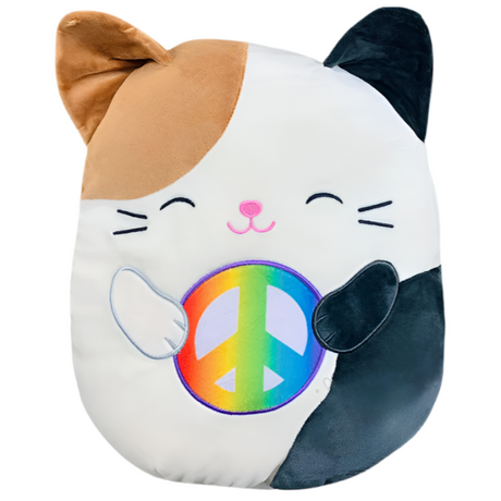 12 Inch Cam the Cat with Peace Sign Squishmallow - HoneyBug 