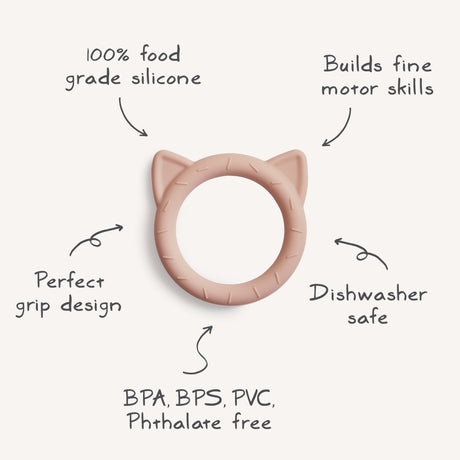 Cat Teether - Stone - HoneyBug 