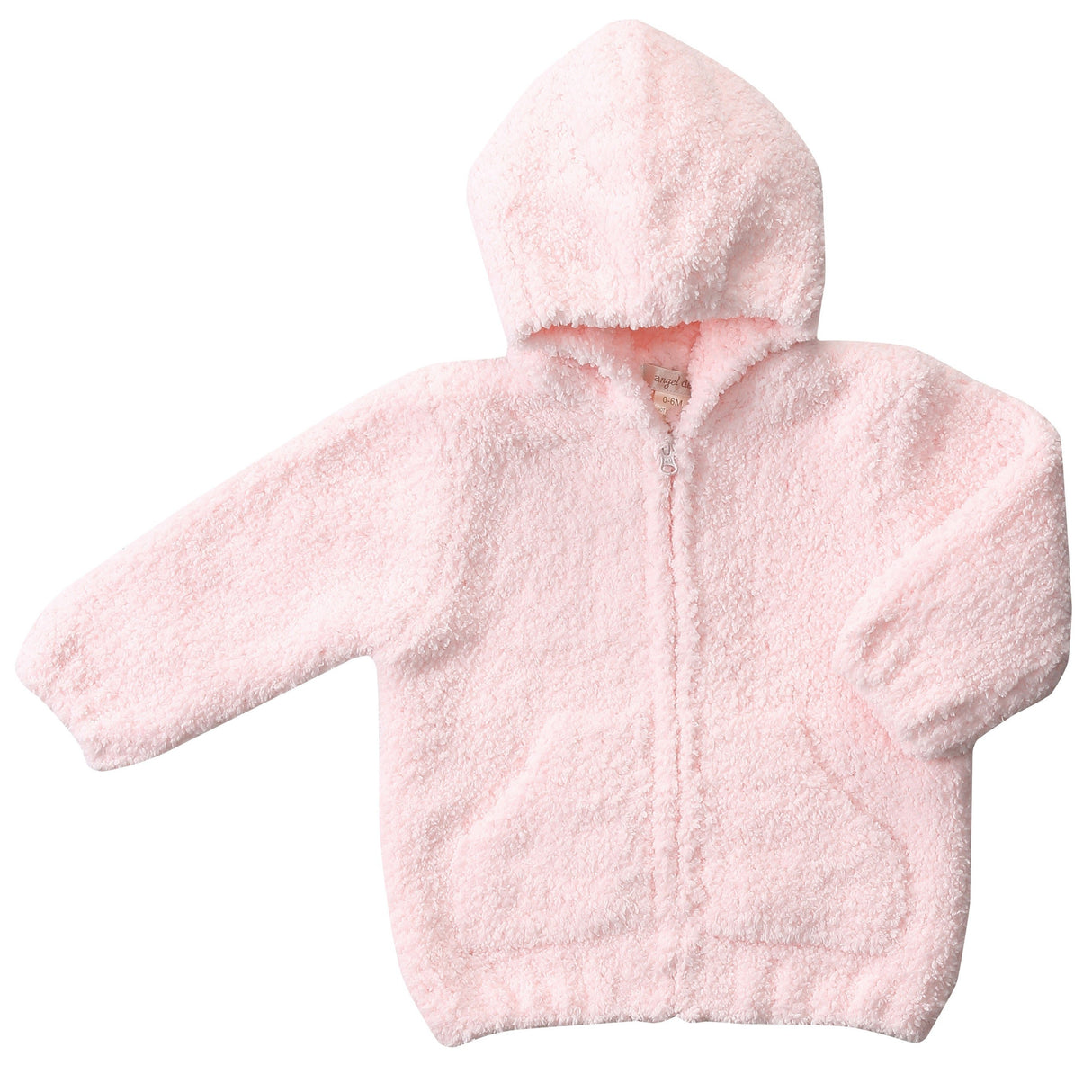 Chenille Hoodie - Pretty Pink - HoneyBug 