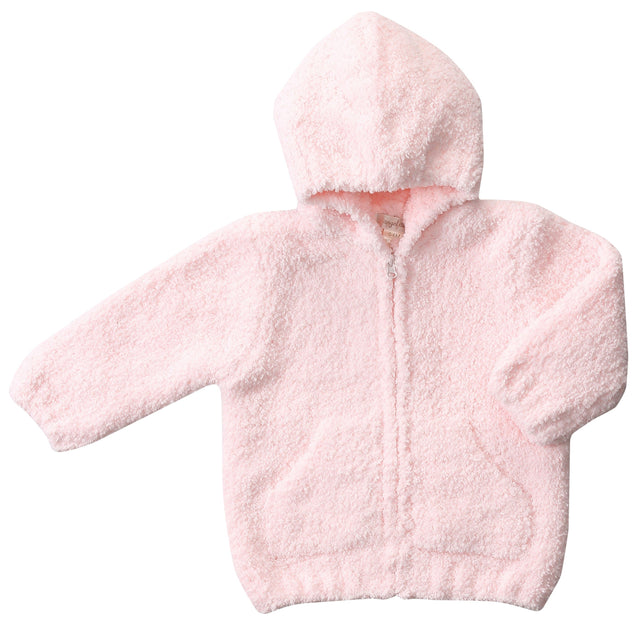 Chenille Hoodie - Pretty Pink - HoneyBug 