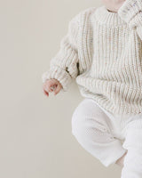 Chunky Knit Sweater | Confetti - HoneyBug 