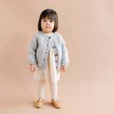 Classic Cardigan - Bowie Grey - HoneyBug 