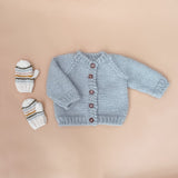 Classic Cardigan - Bowie Grey - HoneyBug 