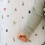 Cutie Crawlies Crib Sheet