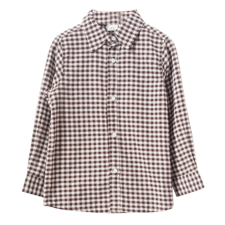 Boys Shirt | Walnut Check - HoneyBug 