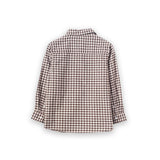 Boys Shirt | Walnut Check - HoneyBug 