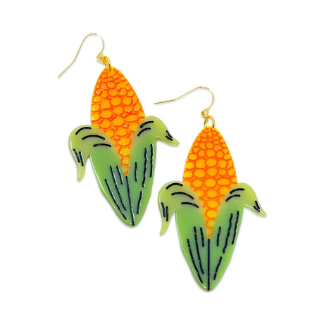 Corn Cob Earrings - HoneyBug 