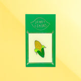 Corn Enamel Pin - HoneyBug 