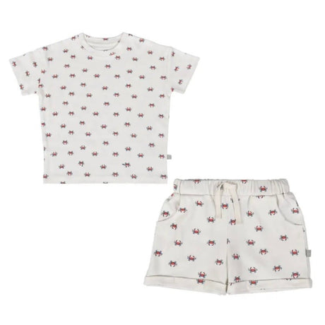 shirt & short set | Crab - HoneyBug 