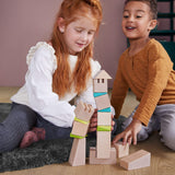 Crooked Towers Wooden Blocks - HoneyBug 