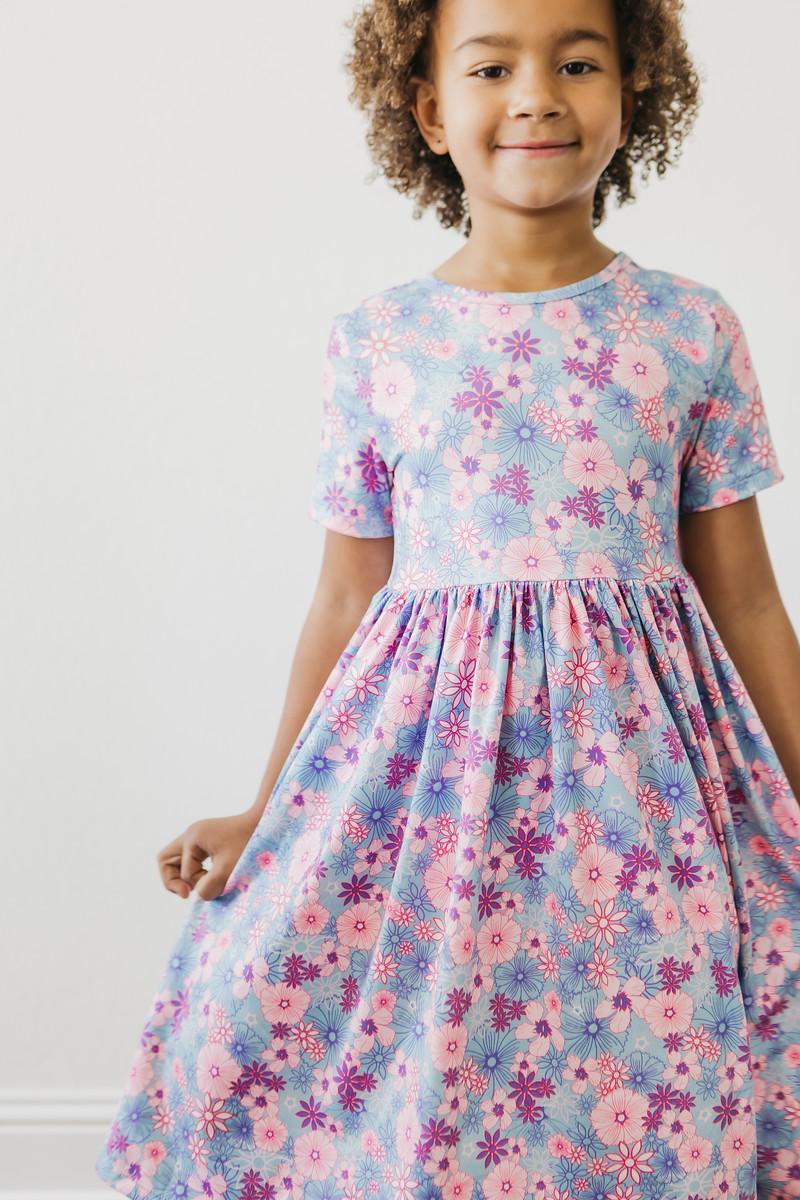 Love Blooms S/S Twirl Dress