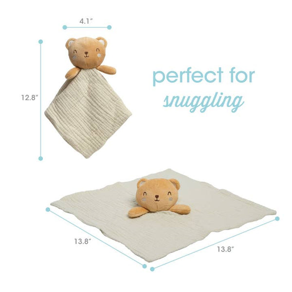 Bear Lovey Blanket - HoneyBug 