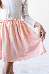 SALE Peach Twirl Skirt