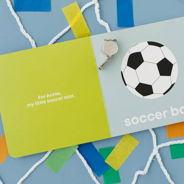 Soccer Baby Book - HoneyBug 