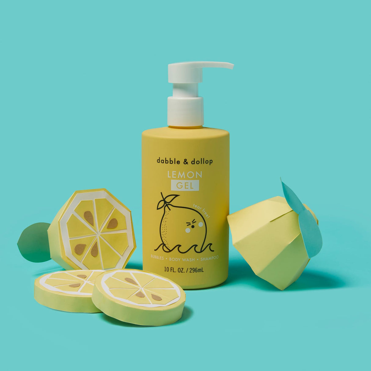 Tear-Free Lemon Shampoo & Body Wash - HoneyBug 