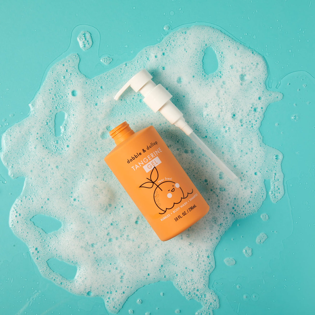 Tear-Free Tangerine Shampoo & Body Wash - HoneyBug 