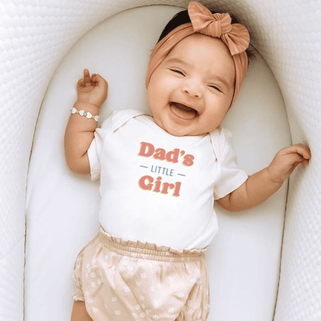 graphic bodysuit | dads little girl - HoneyBug 
