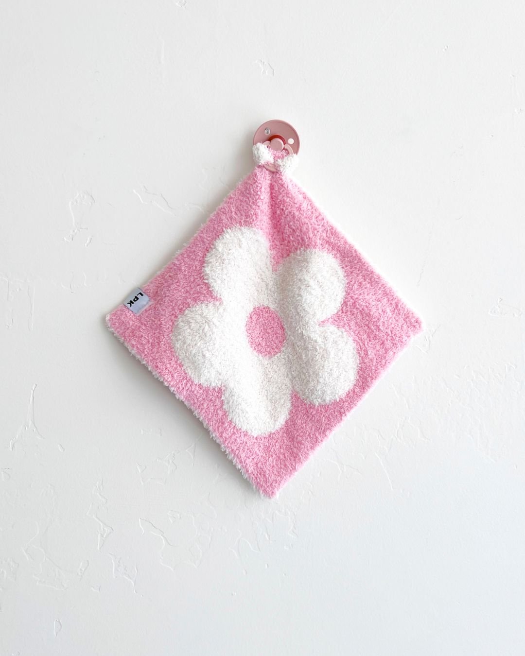 Daisy Plush Lovey | Pink - HoneyBug 