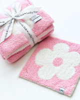 Daisy Plush Lovey | Pink - HoneyBug 