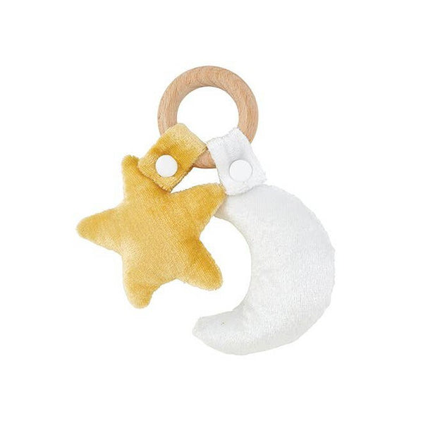 Star & Moon Wood Toy - HoneyBug 