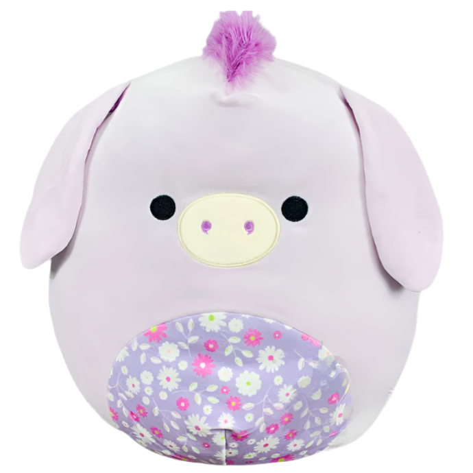 12 Inch Delzi the Donkey Floral Squishmallow - HoneyBug 