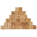 Deluxe ABC & 123 Blocks - HoneyBug 