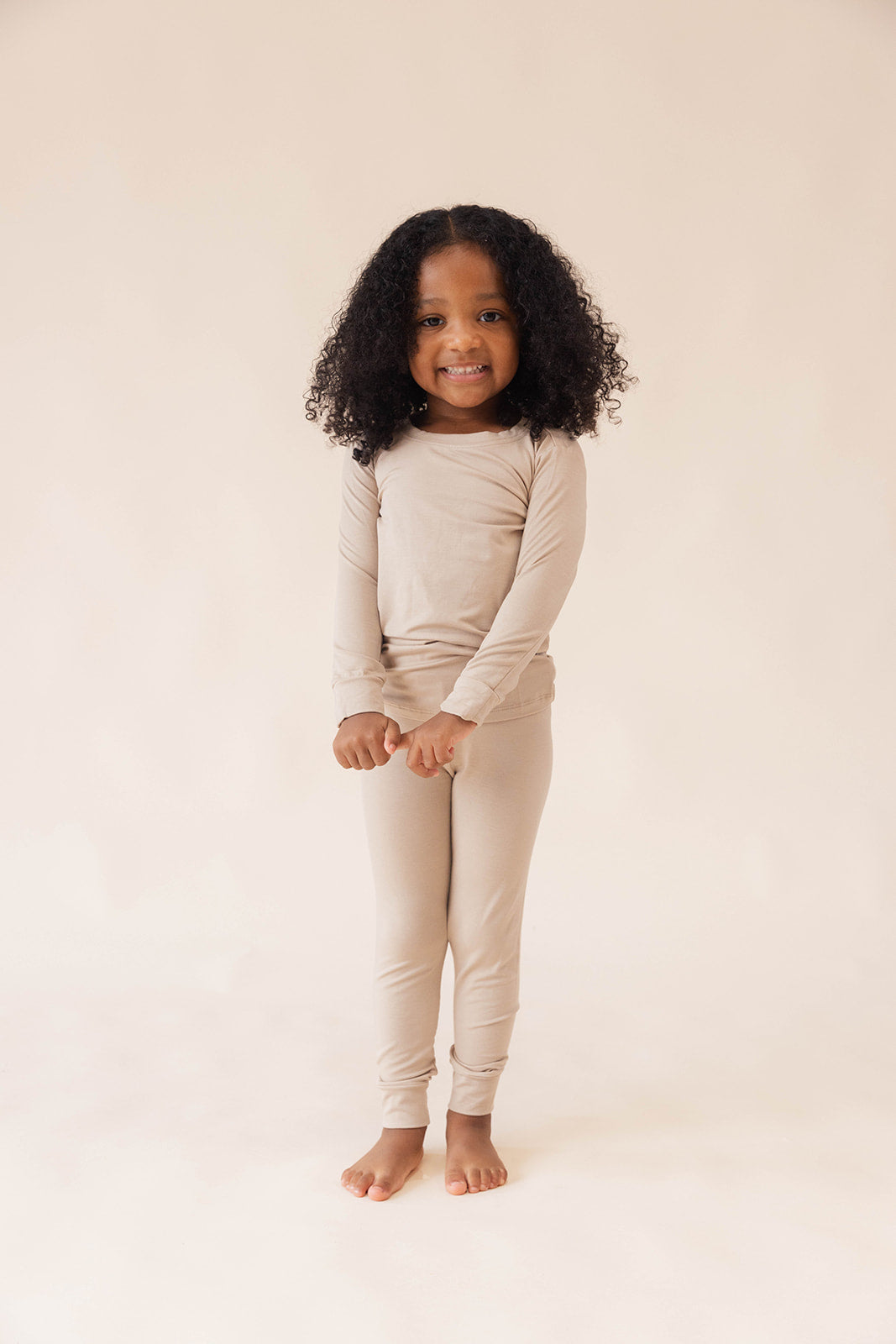 Desert Lark - CloudBlend™ Long Sleeve Pajamas Set - HoneyBug 