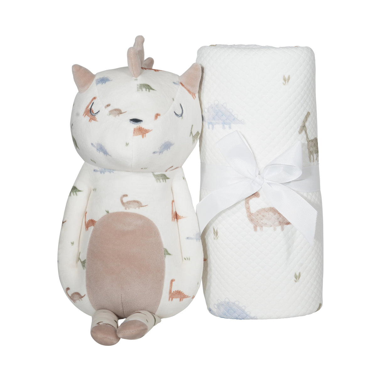 Darby Dino Mini Printed Plush - HoneyBug 