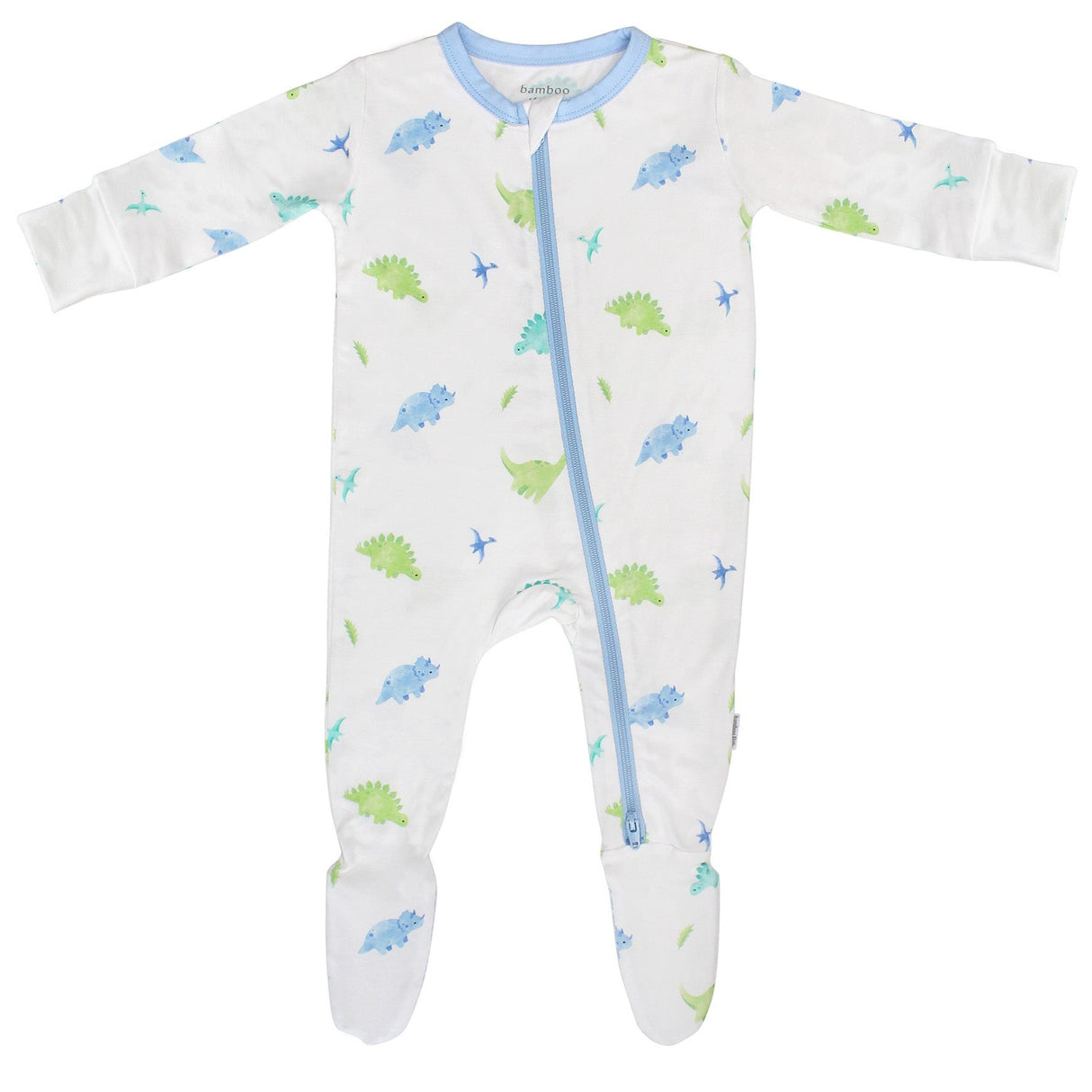 Dinosaur Zippered Footie