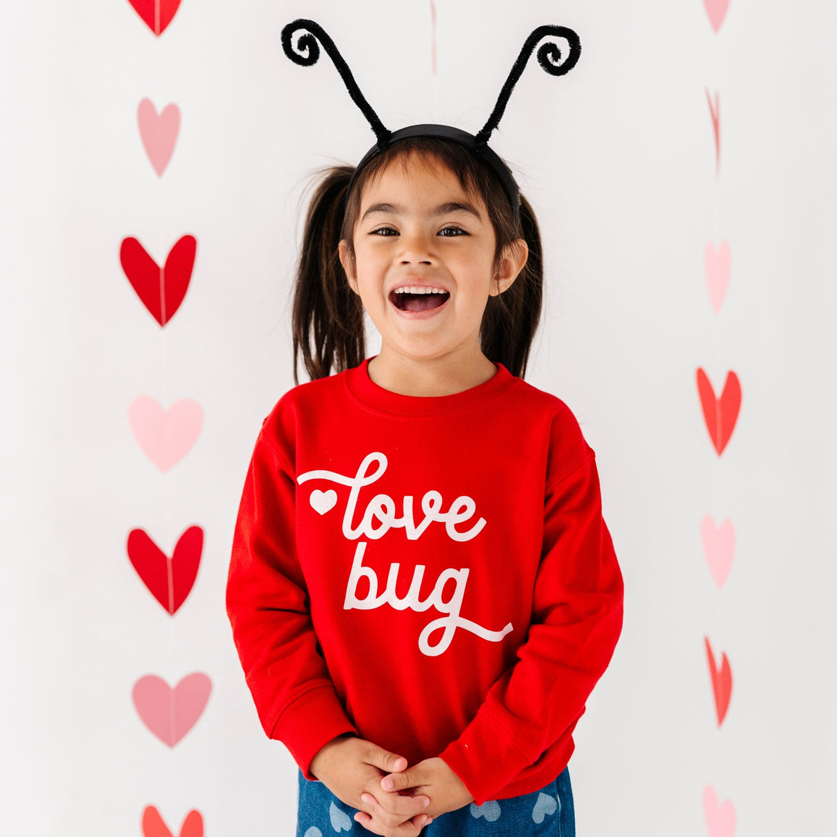 Love Bug Valentines Day Sweatshirt - HoneyBug 