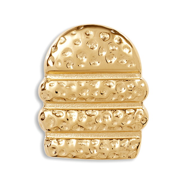Elva Burger Shoe Charm - HoneyBug 