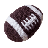 Organic Baby Toys - Newborn Rattles | Football - HoneyBug 