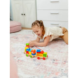 Farm Wooden Stacking Train