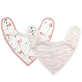 Flamingo Bib Set