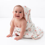 Flamingo Hooded Towel Set - HoneyBug 
