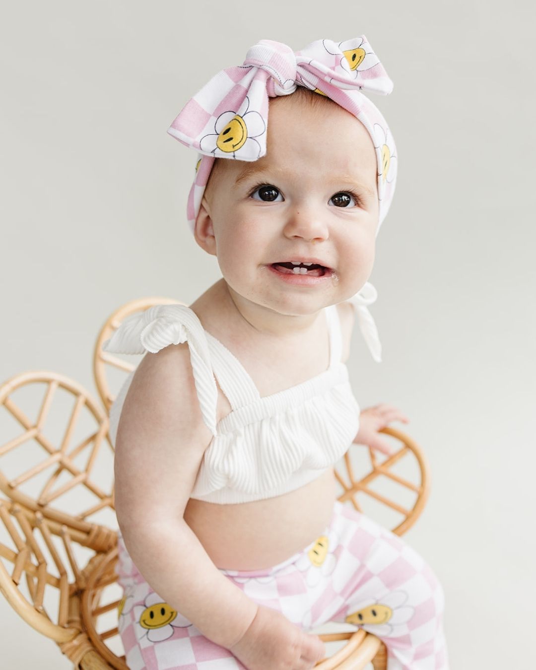 Flare Set | Smiley Daisy - HoneyBug 