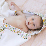 Flutterby Baby Hooded Towel - HoneyBug 