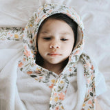 Flutterby Toddler Hooded Towel - HoneyBug 