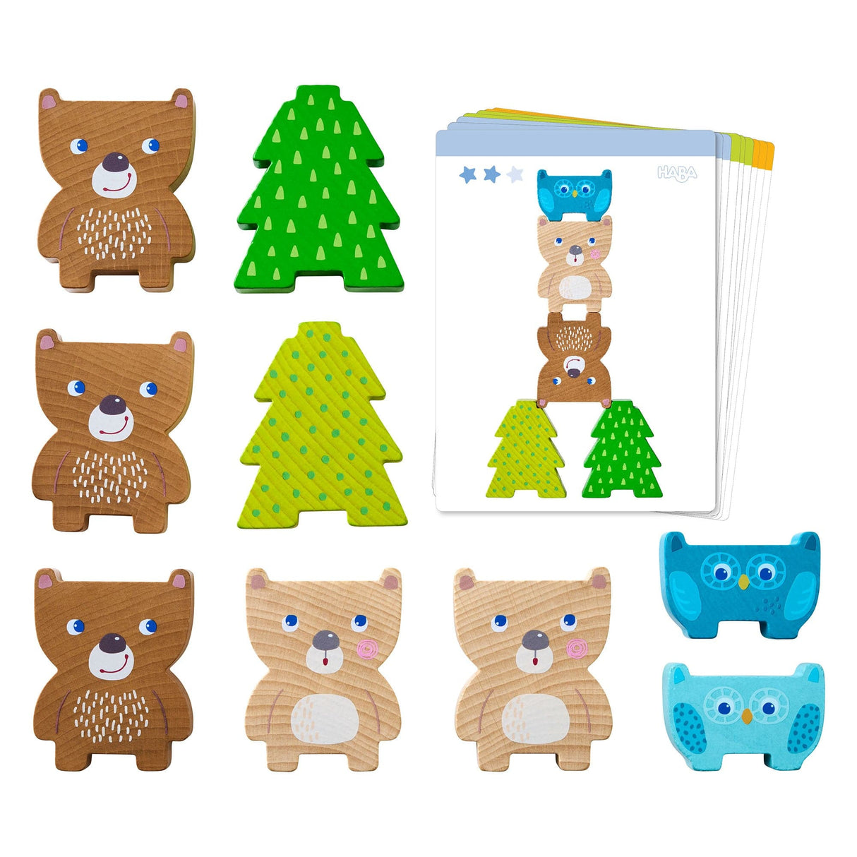 Forest Friends Stacking Toy - HoneyBug 