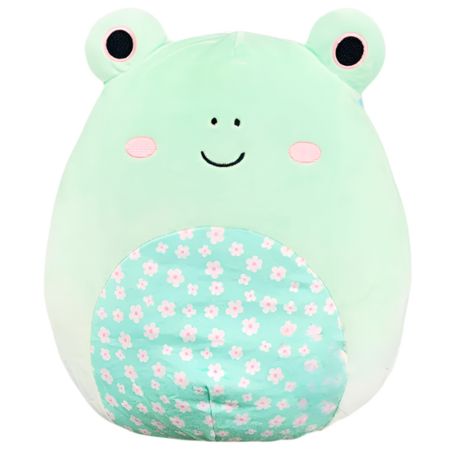 12 Inch Fritz the Frog Floral Squishmallow - HoneyBug 