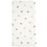 Organic Changing Pad Cover - Rainbow