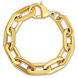 Gage Oversized Link Bracelet - HoneyBug 