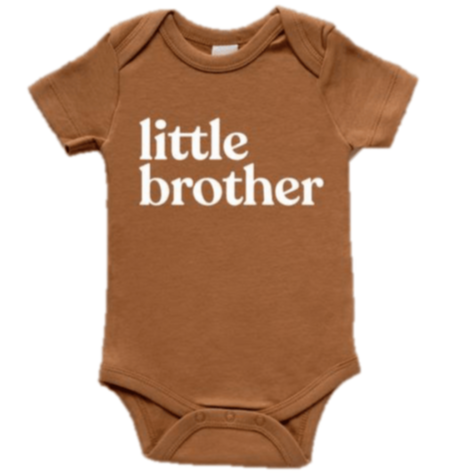 Little Brother Organic Baby Bodysuit - HoneyBug 