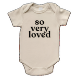 So Very Loved Organic Baby Bodysuit - HoneyBug 