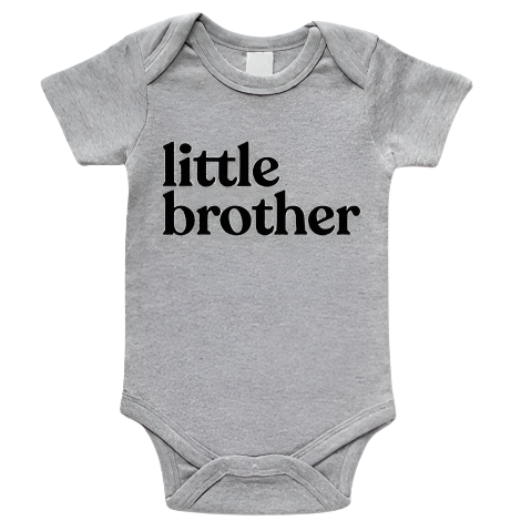 Little Brother Organic Baby Bodysuit - HoneyBug 